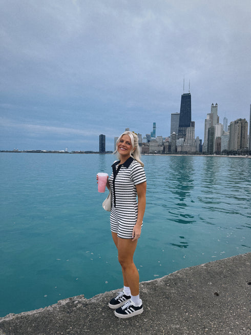 Summer Hunny Striped Romper *RESTOCKED*