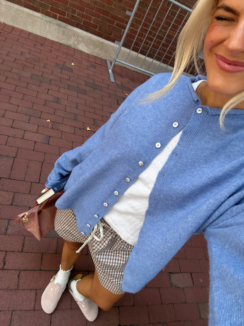 Coco Cutie Cardigan // Ocean