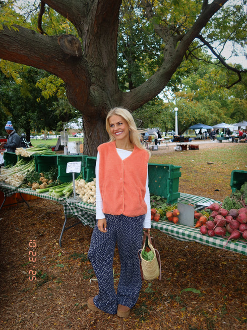 Market Mornings Vest // Clem