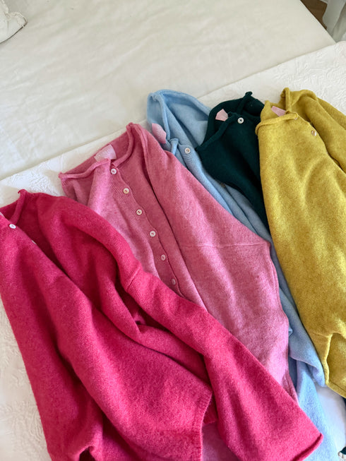 Coco Cutie Cardigan // Berry *PREORDER 10/23*