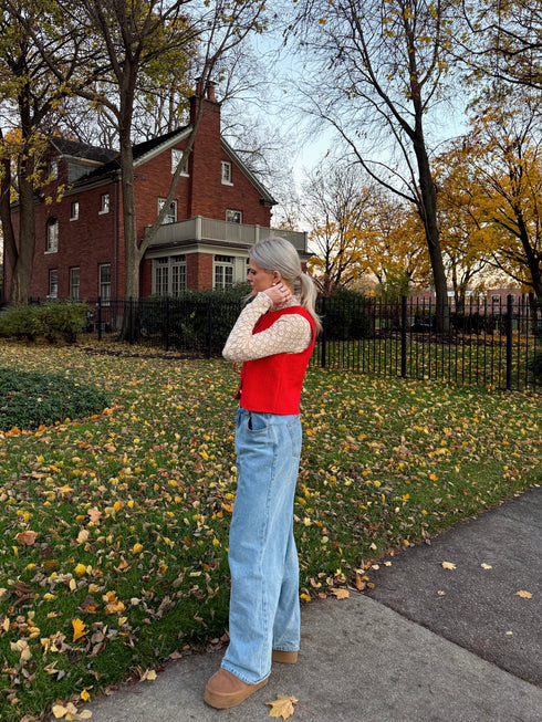 Holly Girl Knit Vest