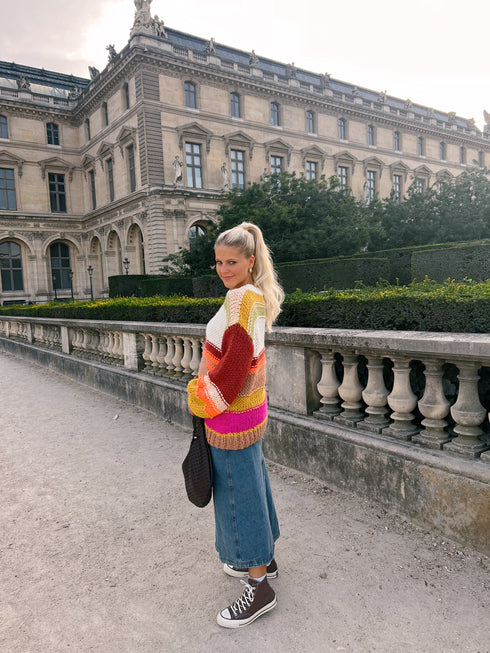 Autumn Energy Striped Sweater