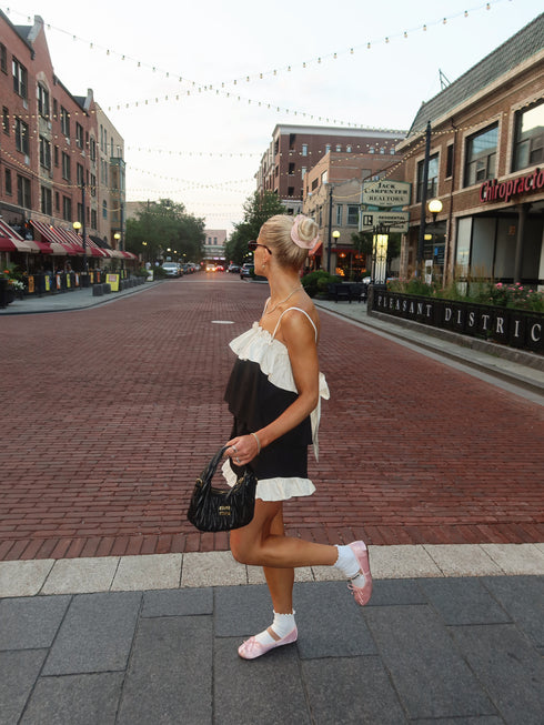 Euro Girl Ruffle Shorts