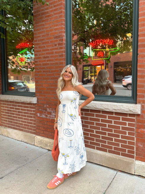 Italian Summer Maxi Dress