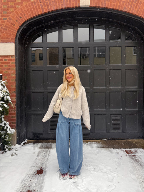 The Kennedy Cardigan // Gray