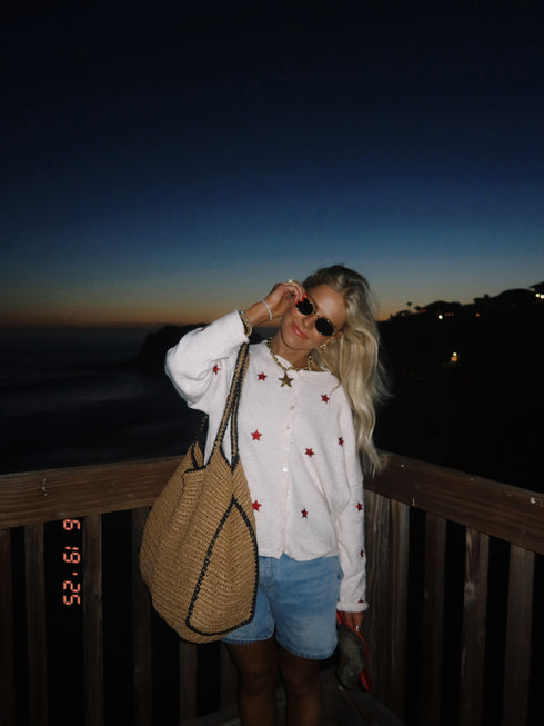 Coco Cutie Cardigan // Star-Spangled