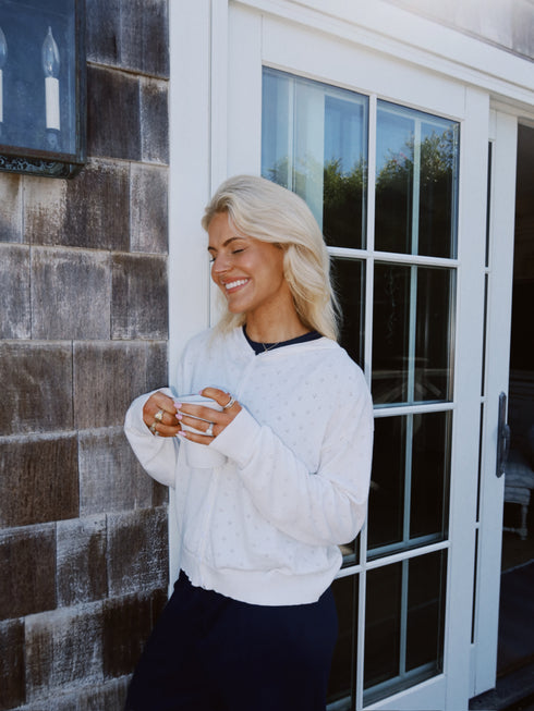 Daily Girl Hoodie // White