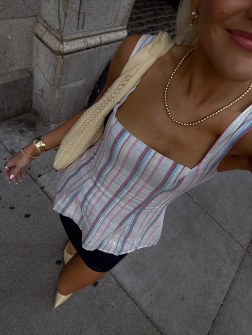 Gelato Date Striped Top