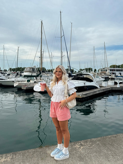 Starry Eyed Shorts // Red
