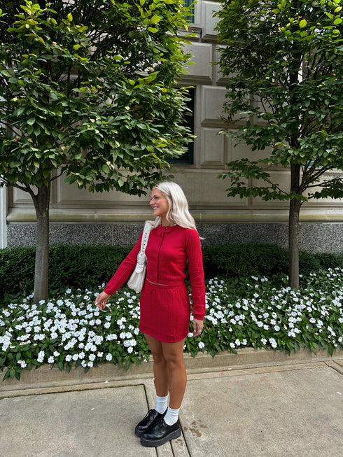 Cherry Girl Knit Set