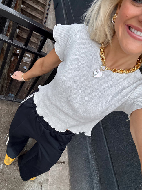 Holy Grail Tee // Dove Grey