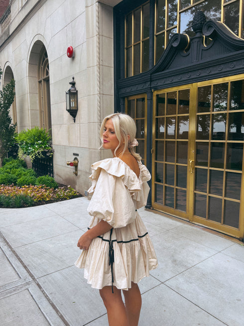 Dream Girl Dress // Cream