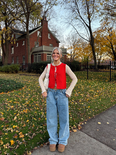 Holly Girl Knit Vest