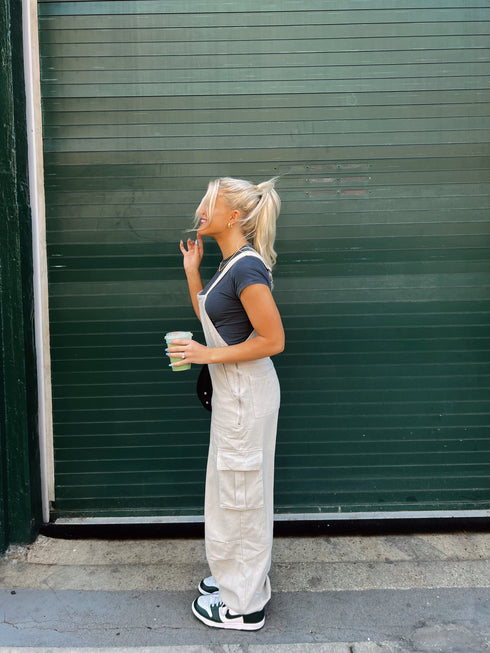 McCall Fall Overalls// Stone