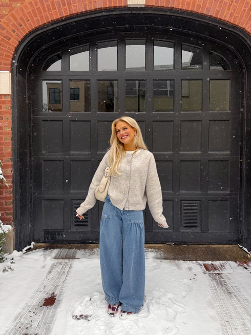 The Kennedy Cardigan // Gray