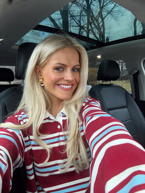 Camden Rugby Striped Polo