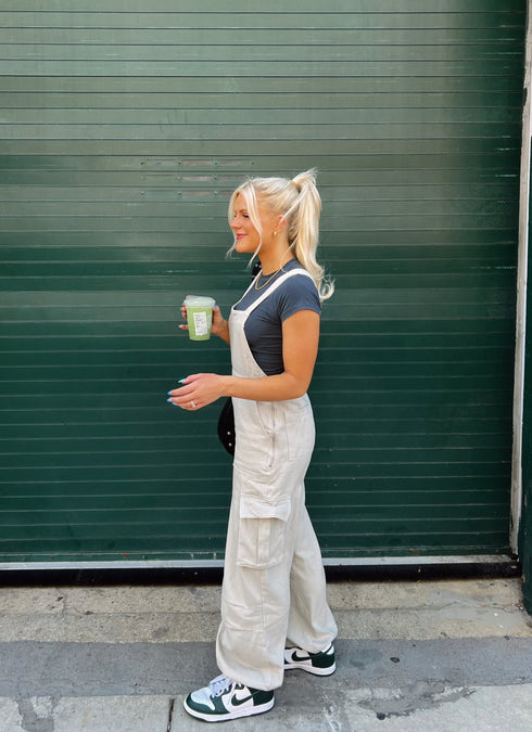 McCall Fall Overalls// Stone