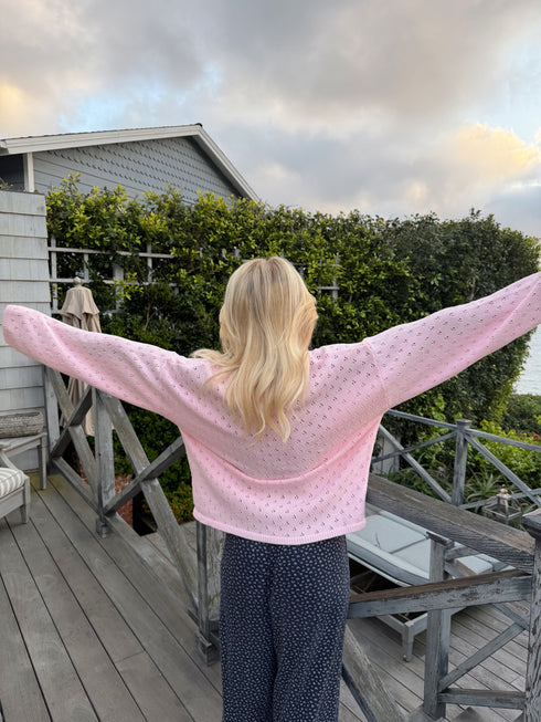 Everyday Pointelle Cutie // Baby Pink
