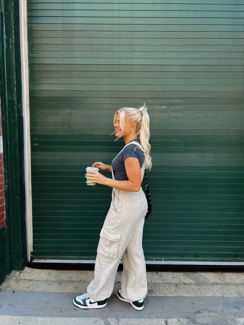 McCall Fall Overalls// Stone