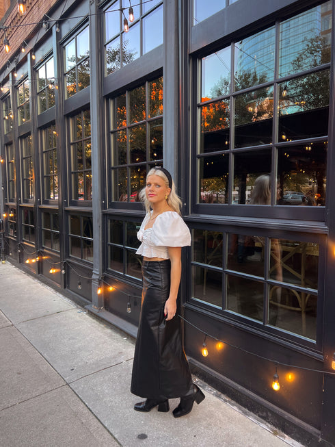 In My Feelings Satin Top