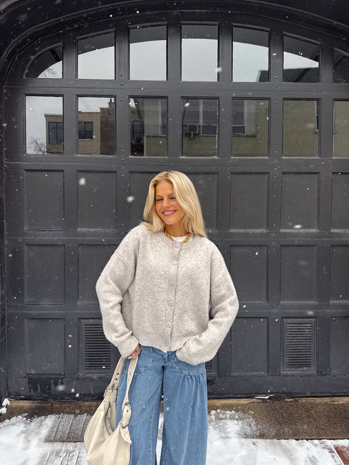 The Kennedy Cardigan // Gray