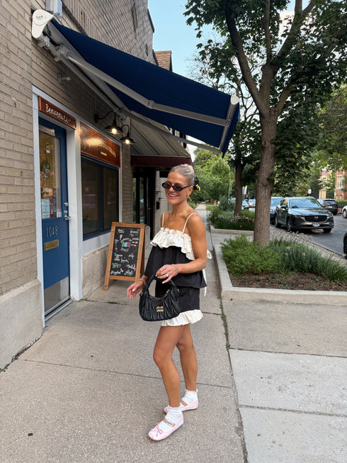 Euro Girl Ruffle Top