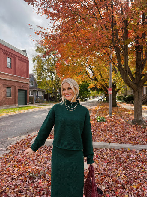 Evergreen Dream Knit Set