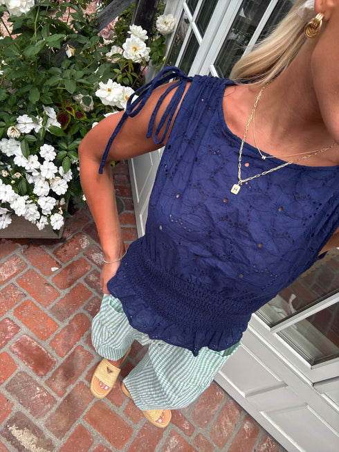 Sundazed Top // Navy