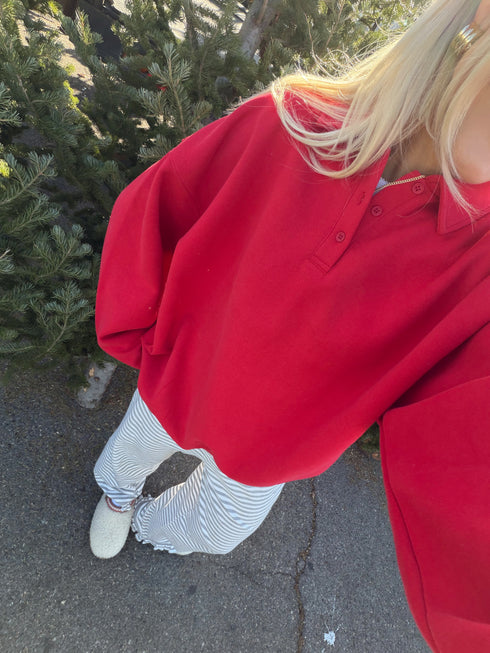 Montclair Polo // Scarlet