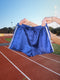 Track Star Satin Shorts // Navy