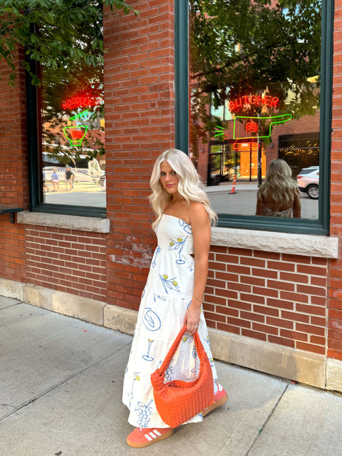 Italian Summer Maxi Dress