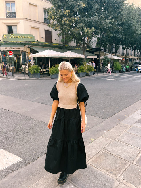 Fall in Paris Dress // Black