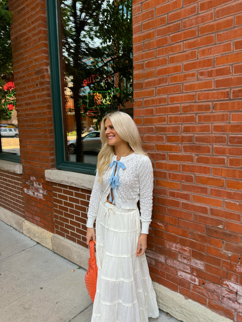 Bow Cutie Knit Cardi