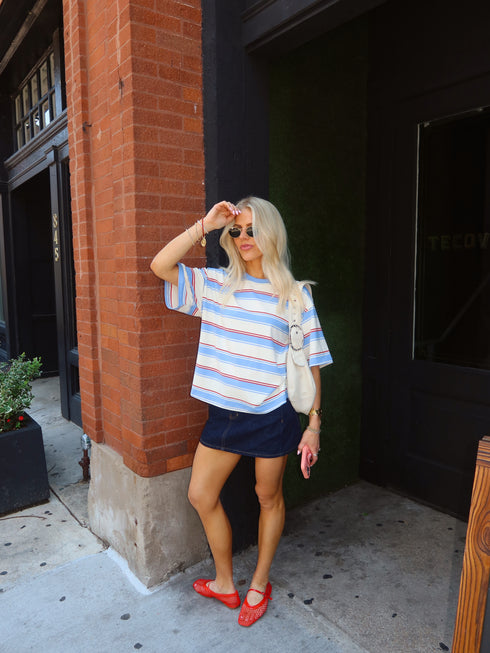 Scandi Striped Tee