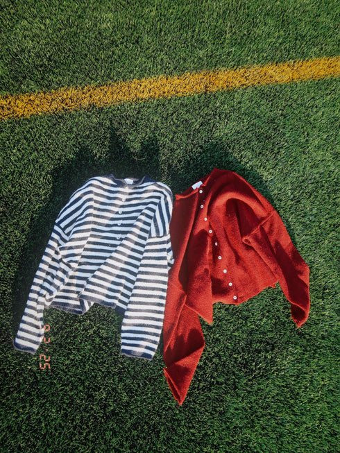 Coco Cutie Cardigan // Wine *PREORDER*