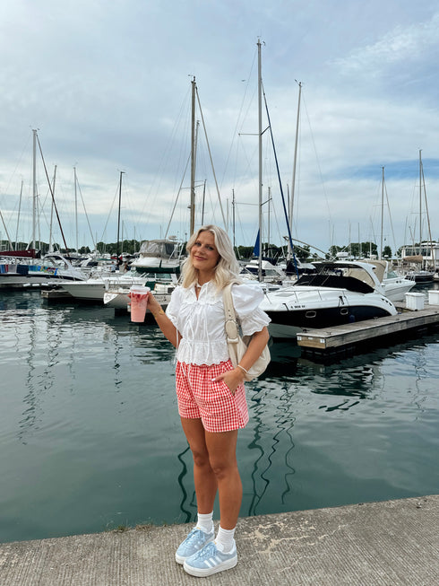 Starry Eyed Shorts // Red