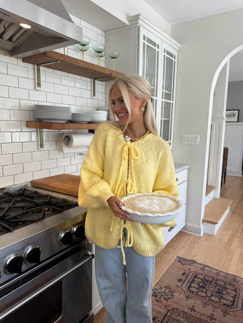 Cottage Cardigan // Golden