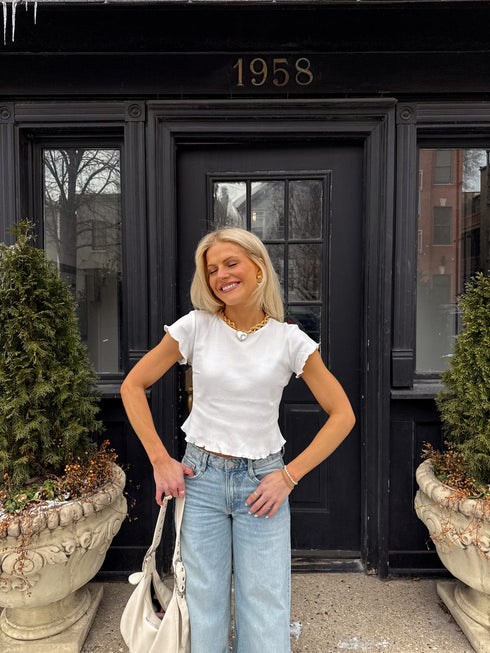 Holy Grail Tee // White