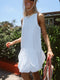Zoe Dress// White