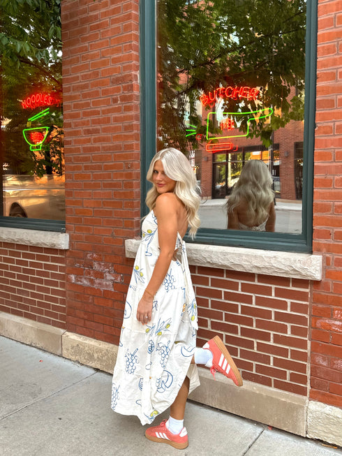 Italian Summer Maxi Dress