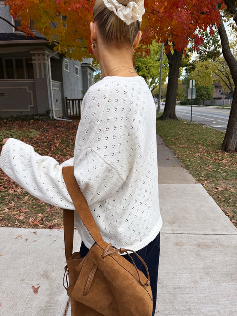 Everyday Pointelle Cutie // Dove