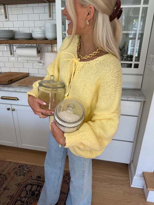 Cottage Cardigan // Golden