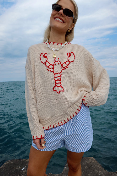 Sail Away Striped Short