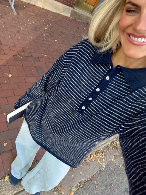 Gilmore Striped Polo *RESTOCKED*