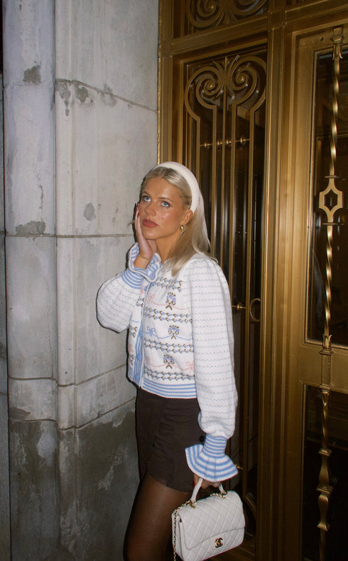 You Bow Girl Cardigan *RESTOCKED*