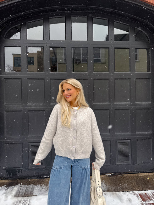 The Kennedy Cardigan // Gray