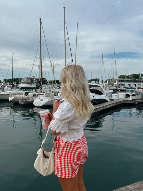 Starry Eyed Shorts // Red