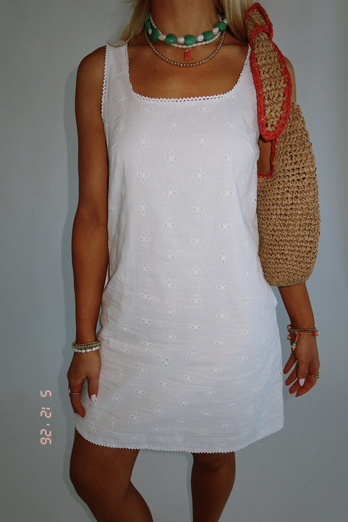 Gelato Dress // White
