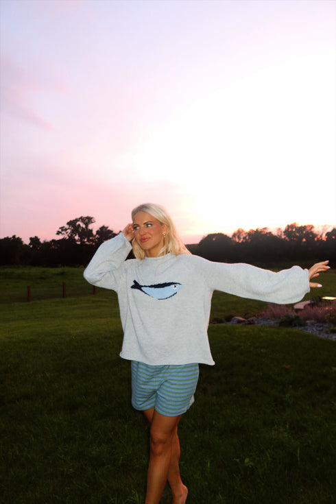 Cape Catch Sweater // Dove Grey