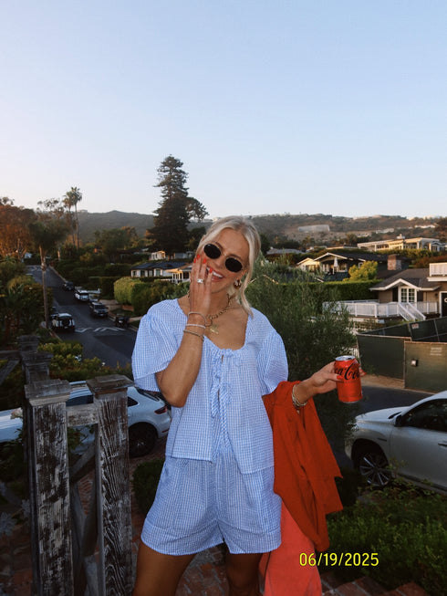 Strawberry Fields Set // Sky